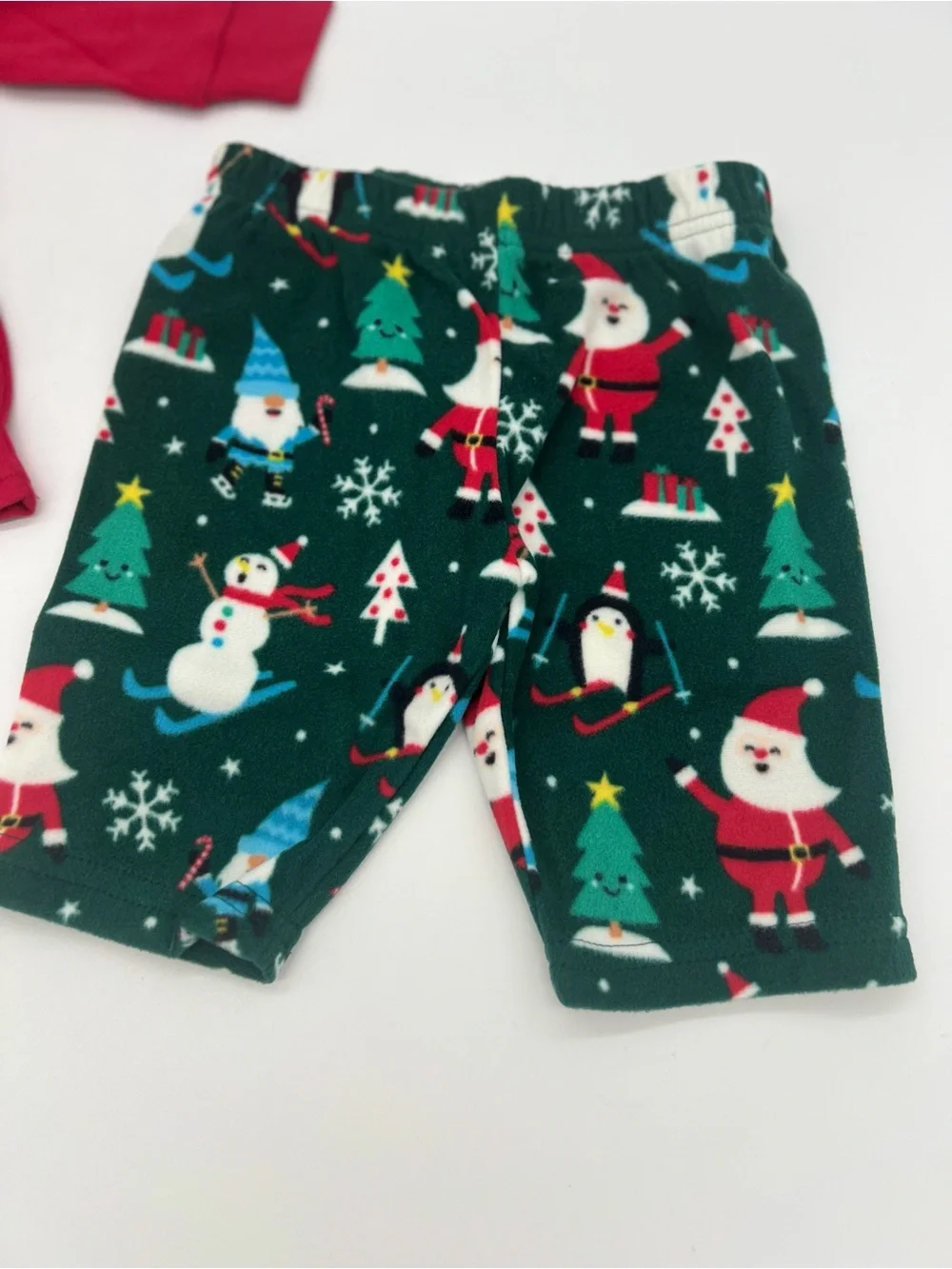 The Children’s Place Toddler Merry Christmas Cotton And Microfleece Pajamas